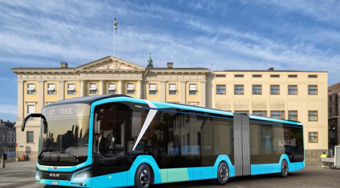 MAN CONSIGUE EL MAYOR PEDIDO DE SU eBUS LION´S CITY ARTICULADO