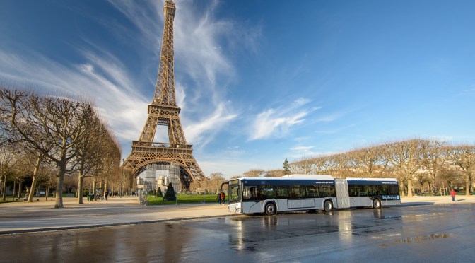 SOLARIS SUMINISTRARÁ BUSES ELÉCTRICOS A PARÍS EN LA NUEVA ETAPA DEL PROGRAMA BUS2025