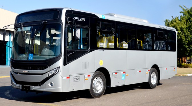BRASILERA CAIO LANZA AL MERCADO SU MIDIBUS APACHE VIP 5