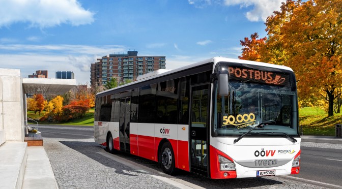 IVECO BUS ALCANZA LA PRODUCCIÓN DE LA UNIDAD 50.000 DE LA GAMA CROSSWAY