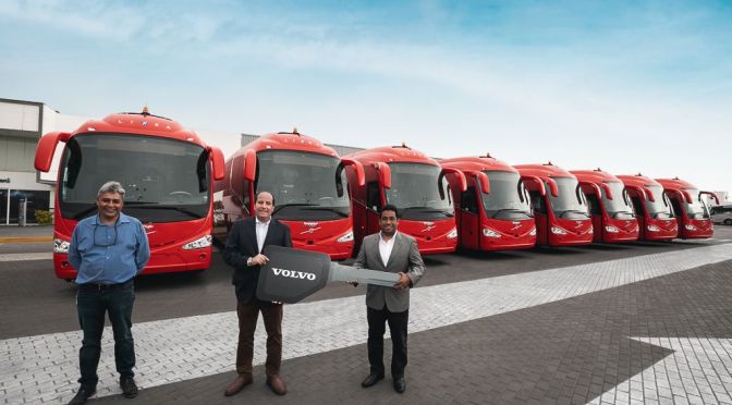EL BUS VOLVO B380R SIGUE FUERTE EN EL TRANSPORTE EMPRESARIAL DE PERÚ