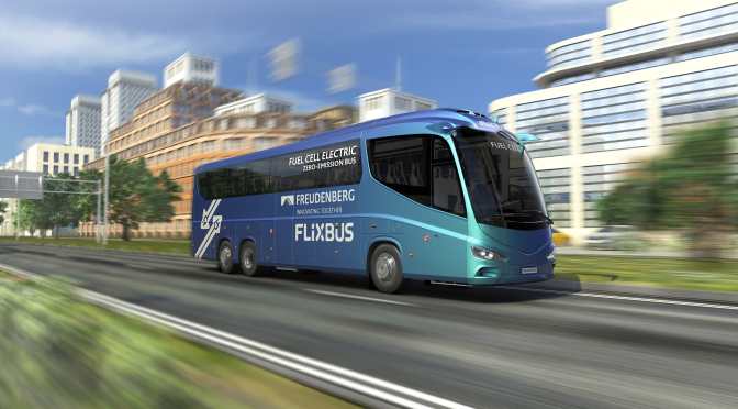 FLIXBUS ESPERA TENER EL PRIMER BUS DE CARRETERA Y LARGA DISTANCIA MOVIDO POR HIDRÓGENO EN 2024