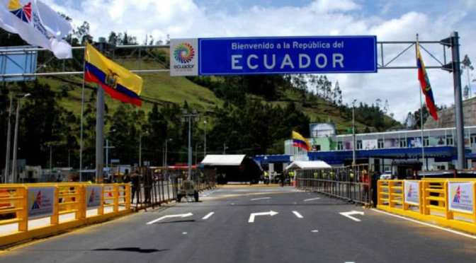 PRESIDENTES DE COLOMBIA Y ECUADOR ACUERDAN REABRIR FRONTERAS DESDE EL 01 DE DICIEMBRE