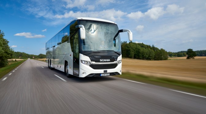 SCANIA PRESENTA NUEVO CHASIS DE LA SERIE K DE CARRETERA CON MEJORAS PARA MOTORES A GAS