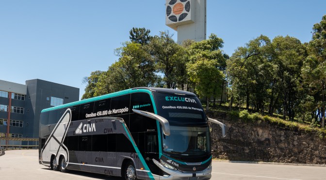 PERUVIAN CIVA READY TO OPERATE ITS FIRST MARCOPOLO G8 WITH VOLVO B450R CHASSIS