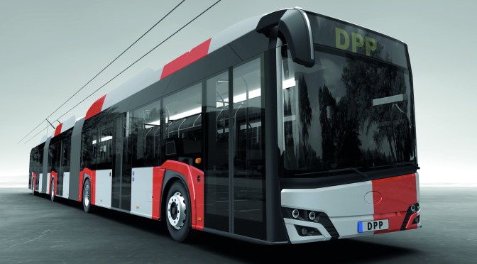 SOLARIS GANA LICITACIÓN POR 20 TROLEBUSES BIARTICULADOS TROLLINO PARA PRAGA