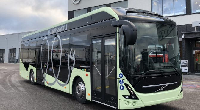 VOLVO BUSES ENTREGARÁ 82 UNIDADES DE SU MODELO ELÉCTRICO 7900 PARA RUTAS URBANAS EN FINLANDIA