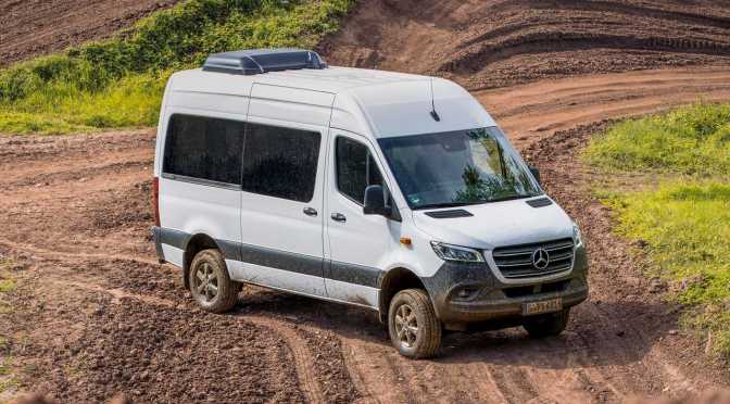 MERCEDES-BENZ PREPARA UNA NUEVA VERSIÓN 4X4 DE LA VAN SPRINTER