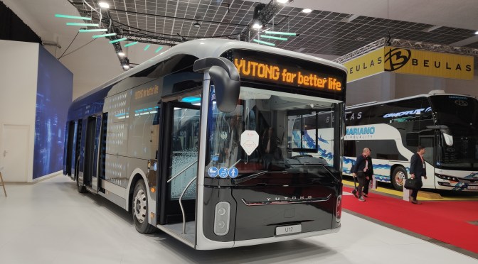 YUTONG SUPERA LOS 80.000 BUSES EXPORTADOS Y MANTIENE EL RITMO DE CRECIMIENTO