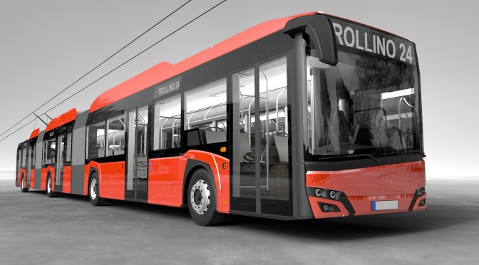 SOLARIS GANA ORDEN ADICIONAL POR 16 BUSES TROLLINO BIARTICULADOS ELÉCTRICOS PARA ESLOVAQUIA