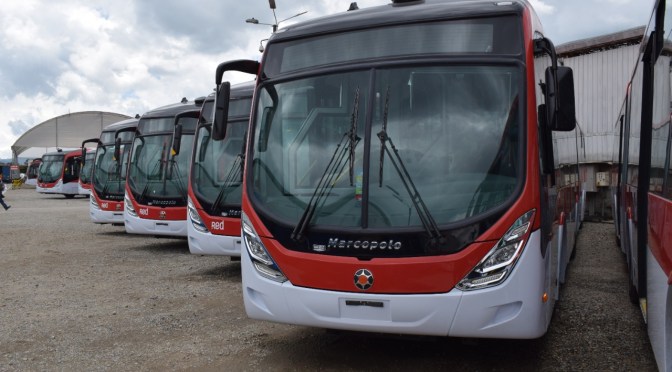 SUPERPOLO WILL SEND ANOTHER 80 ARTICULATED BUSES WITH VOLVO CHASSIS TO THE SUBUS OPERATOR IN SANTIAGO