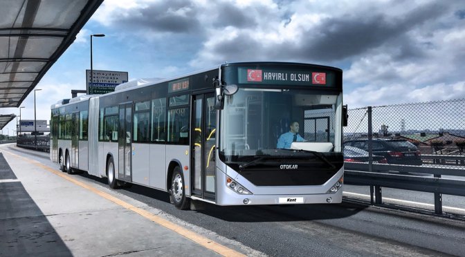 OTOKAR COMIENZA ENTREGA DE 100 BUSES ARTICULADOS PARA SISTEMA BRT DE ESTAMBUL