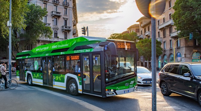 SOLARIS CONSIGUE PEDIDO ADICIONAL POR 75 BUSES ELÉCTRICOS PARA EL OPERADOR ITALIANO ATM