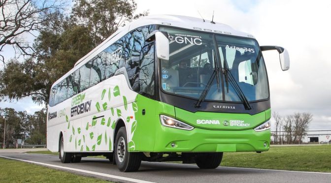 SCANIA COLOMBIA LISTA PARA LLEVAR LA TECNOLOGÍA GAS NATURAL EURO 6 AL TRANSPORTE INTERMUNICIPAL
