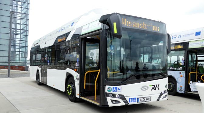 COLONIA (ALEMANIA) TENDRÁ LA MAYOR FLOTA DE BUSES SOLARIS DE HIDRÓGENO DE EUROPA