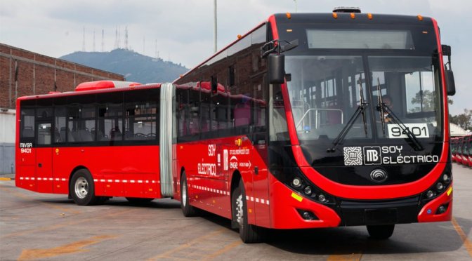 LÍNEA 3 DE METROBUS DE CIUDAD DE MÉXICO TENDRÁ 60 BUSES ELÉCTRICOS ARTICULADOS