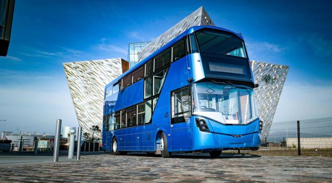 WRIGHTBUS GANA PEDIDO DE 120 BUSES ELÉCTRICOS DOBLE PISO PARA IRLANDA