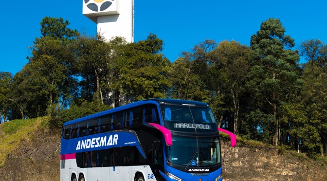 ANDESMAR REALIZA EL PRIMER PEDIDO DE BUSES MARCOPOLO G8 PARA ARGENTINA