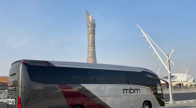 MARCOPOLO SUMINISTRA AUTOBUSES PARA LA COPA DEL MUNDO 2022 EN QATAR