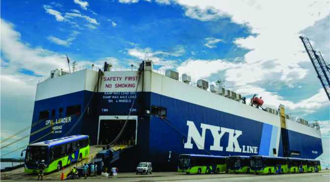VOLVO DESDE BRASIL ACABA DE ENTREGAR 69 BUSES EN GUATEMALA