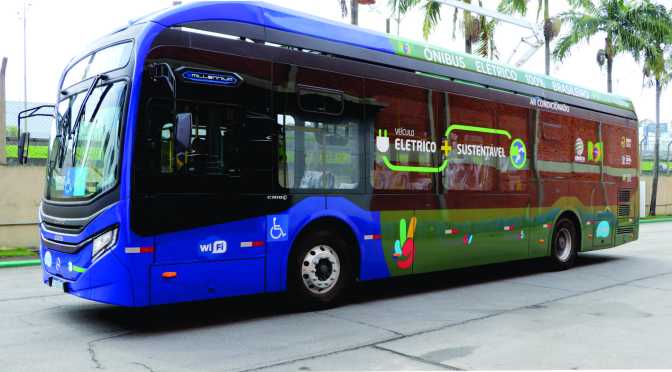 SALVADOR BAHÍA EN BRASIL INCORPORA BUSES ELÉCTRICOS MERCEDES BENZ