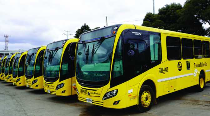 ALLISON EQUIPA AUTOBUSES PROPULSADOS POR GAS NATURAL EN EL SISTEMA TRANSMILENIO EN COLOMBIA