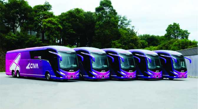 CIVA, DE PERÚ, ADQUIERE NUEVOS AUTOBUSES MARCOPOLO PARADISO G8 1350