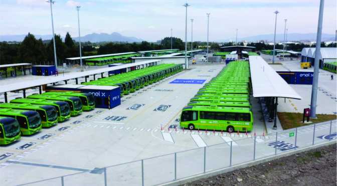 EL DESAFÍO QUE SE IMPUSO COLOMBIA EN CUANTO A SU CUOTA DE BUSES ELÉCTRICOS