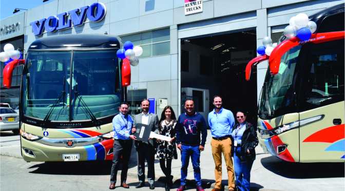 FLOTA OCCIDENTAL ESTRENA VOLVO B420R