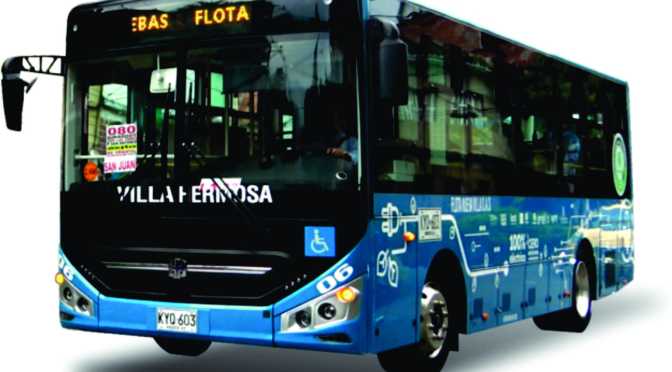 EL ZHONGTONG LCK6850EVG ELECTRICO A PRUEBA EN MEDELLÍN