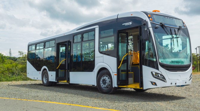 Querétaro en México recibe 400 autobuses hechos en Colombia por Busscar