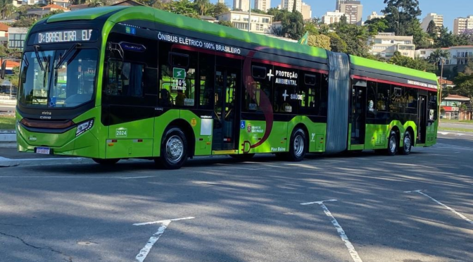 Caio Induscar entrega 50 nuevos autobuses eléctricos para el sistema de transporte masivo de São Paulo