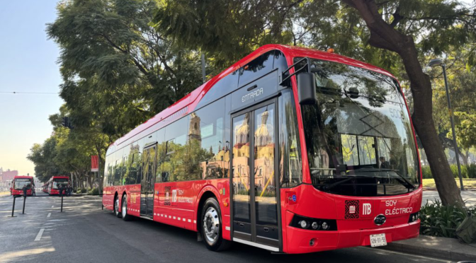 Nuevas unidades BYD para la capital mexicana