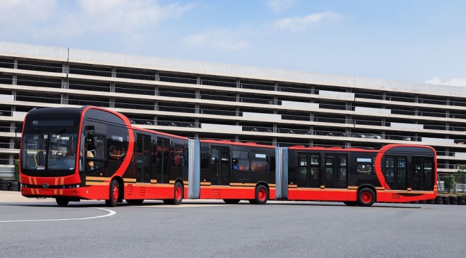 BYD Colombia está preparado para poner buses articulados y biarticulados eléctricos a rodar en Bogotá
