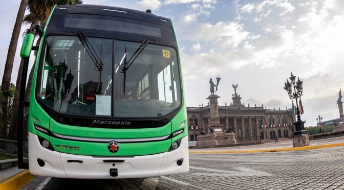 Lanzan el primer Yutong eléctrico con carrocería Marcopolo Attivi para Transmetro en Monterrey