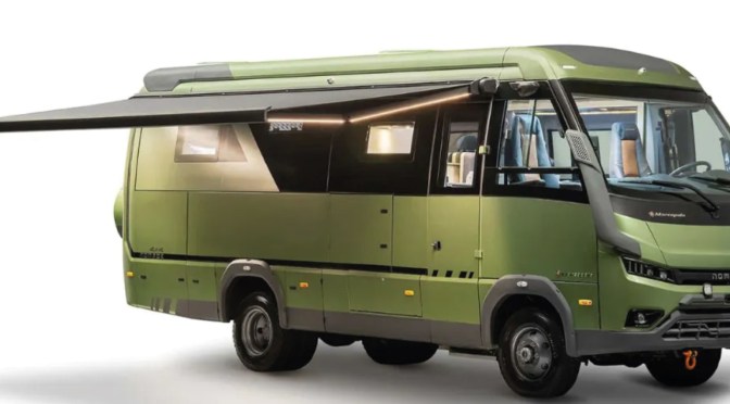 Marcopolo presenta su nueva casa rodante «Nomade»: una aventura todoterreno