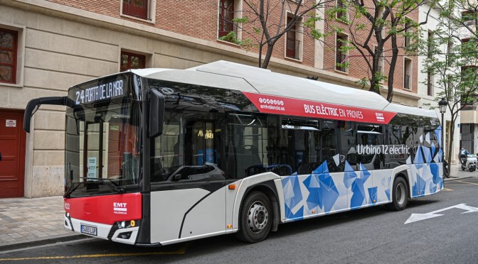 Valencia apuesta por autobuses eléctricos con el apoyo del BEI