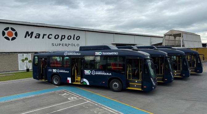 Barranquilla recibe una nueva flota para Transmetro: comodidad y sostenibilidad en el transporte público