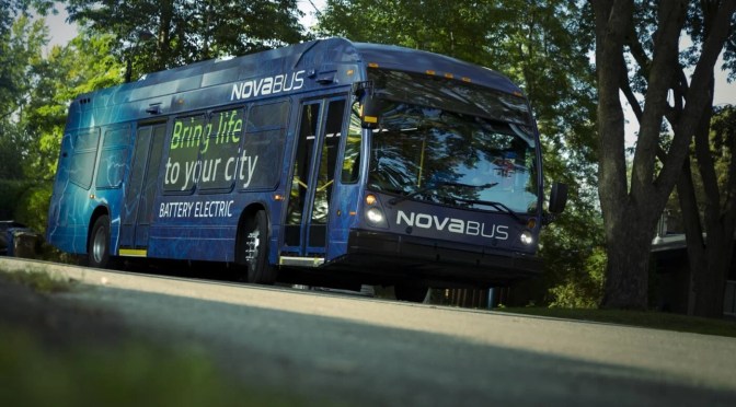 Nova Bus asegura un pedido de 80 autobuses eléctricos para Toronto