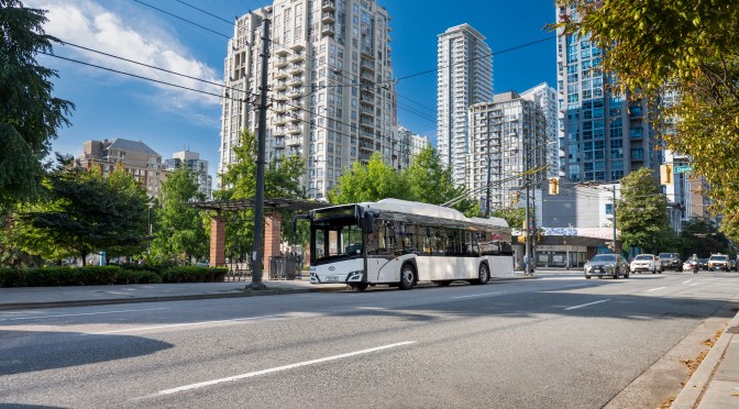 Solaris anuncia su llegada a Canadá y gana su primer contrato por 107 trolebuses