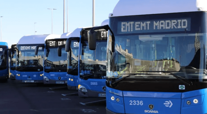 Madrid suma 40 líneas de autobuses eléctricos y avanza hacia una movilidad cero emisiones