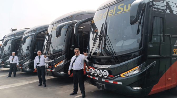 Cruz del Sur refuerza su flota premium con la Nueva Generación de Buses Scania