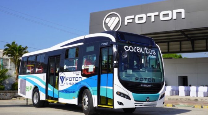 Foton da un salto estratégico al transporte de pasajeros con su nueva línea de buses en Colombia