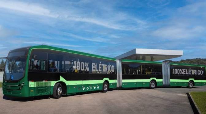 Volvo Buses entregará a Goiânia los primeros biarticulados 100% eléctricos del mundo