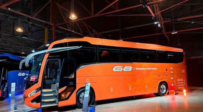 Marcopolo lanza en Australia la Generación 8 de buses rodoviarios