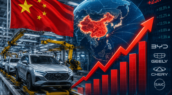 El dragón de acero: La silenciosa conquista china de las fábricas automotrices en Europa y México